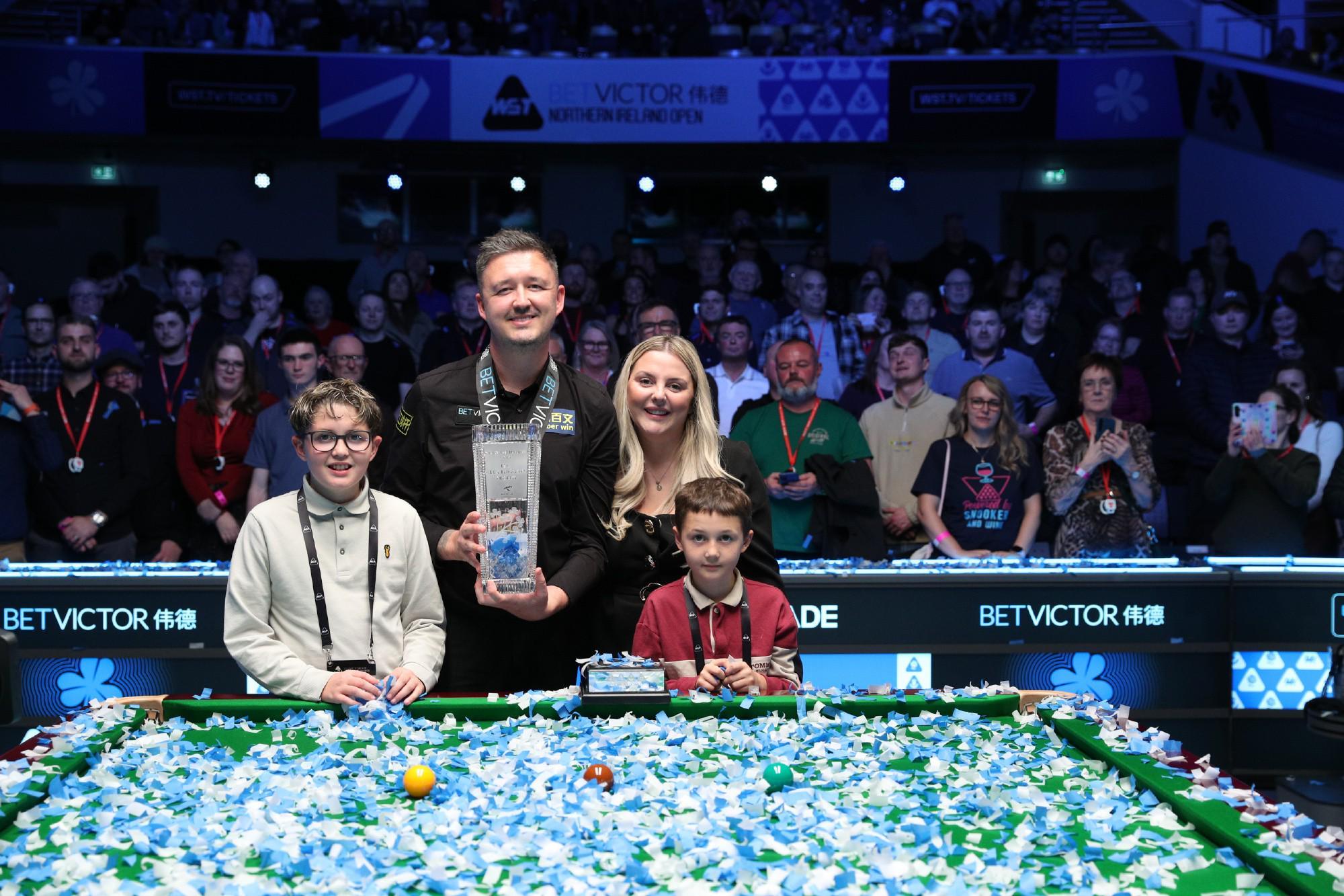 生涯第11冠，凯伦-威尔逊夺得斯诺克北爱尔兰赛冠军