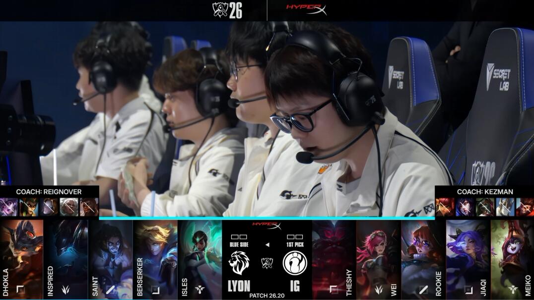 CA88 IG vs LYON 手感火热 IG能否继续强势